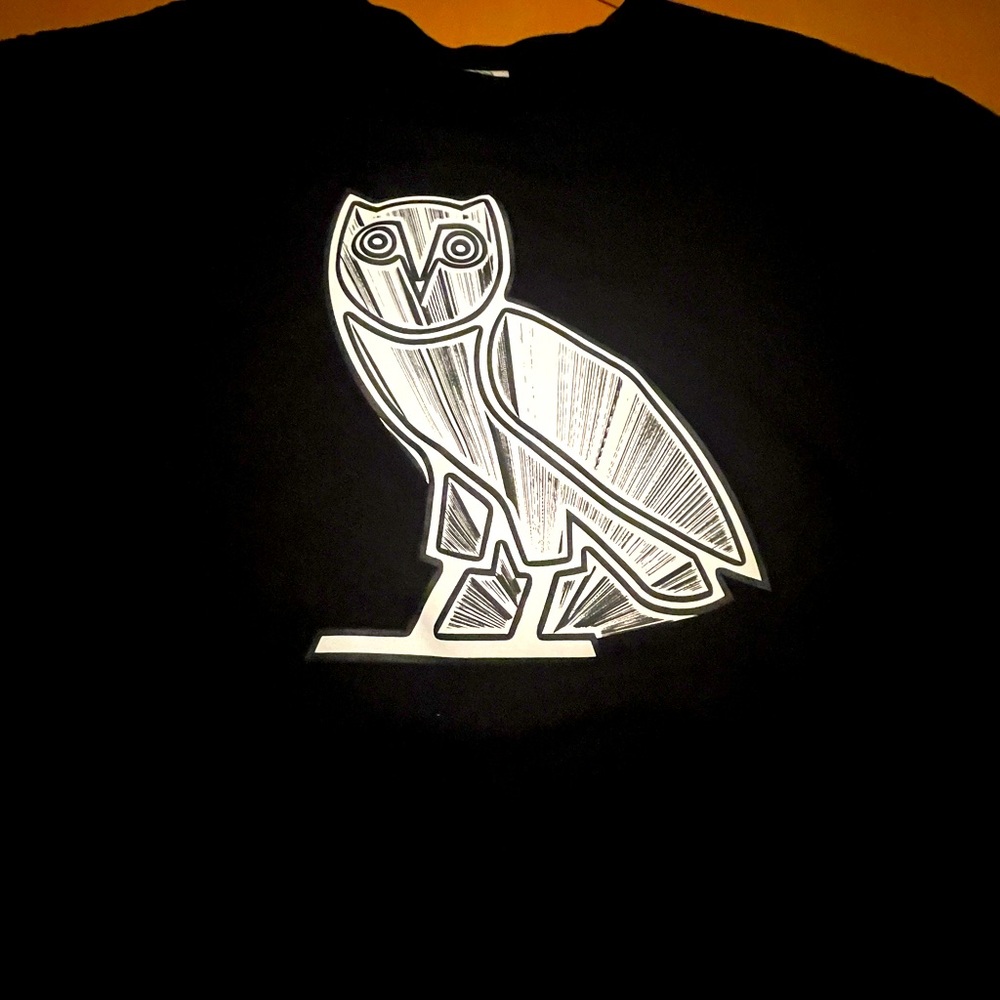 Men’s OG O.V.O Metallica Owl Black Shirt